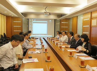 Delegation led by Guangdong Provincial Government: The delegation meets with CUHK representatives